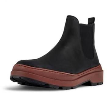 Botines Camper Brutus Trek con suela Michelin, color negro rojizo, número 42