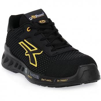 U-power - Zapatos bajos de seguridad Matt S3 SRC CI ESD - Talla 35 (EU)
