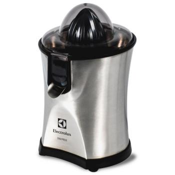 Electrolux EJP5000 Exprimidor ErgoPress con Dos Conos Intercambiables, 85 W, 0.8 litros, Acero Inoxidable, Gris