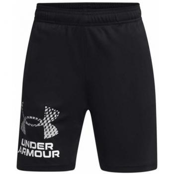 Under Armour Tech Logo Youth Shorts - Boys Fitness Shorts Size YXS, Black