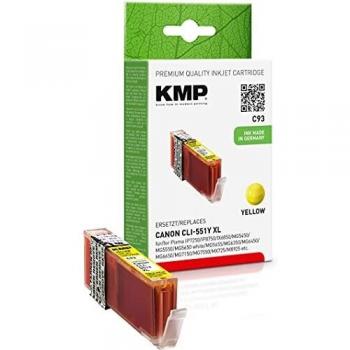 Cartucho de Tinta Compatible KMP C93 para Canon CLI-551Y XL - Amarillo