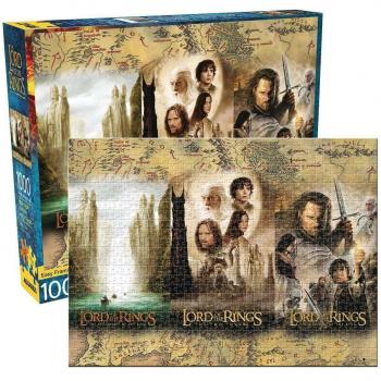 Puzzle El Señor de los Anillos Tríptico 1000 Piezas