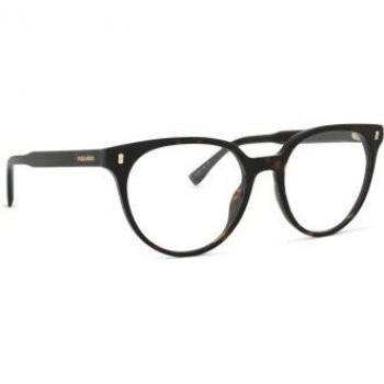 Dsquared2 D2 0082 Round Brown Havana Prescription Glasses