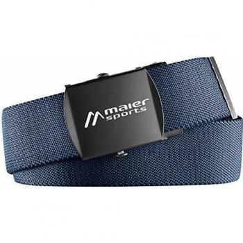 Maier Sports Unisex Tech Belt - Versatile Functional Fabric Belt - Blue - 110 cm