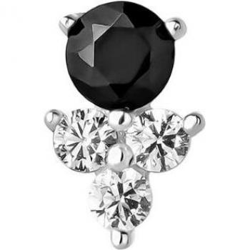 Piercing Earcandy Zair de Plata de Ley 925 con baño de rodio y circonitas