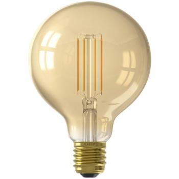 Calex Smart E27 Globe LED 7W Filamento Regulable 806lm 1800-3000K Ajustable Blanco - Reemplazo 60W