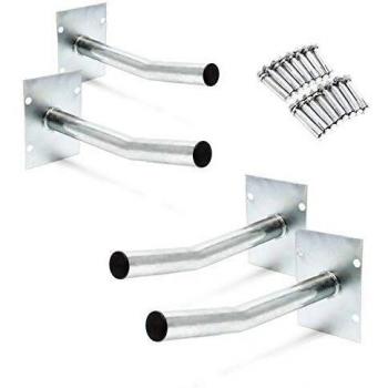 Soporte de Pared para Neumáticos - 4 Ganchos, Capacidad Máxima 50 kg, Organizador de Ruedas para Garaje y Almacenamiento