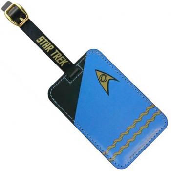 Star Trek Etiqueta del equipaje Blue Uniform