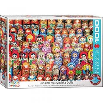Russian Matryoshka Dolls 1000-Piece Puzzle