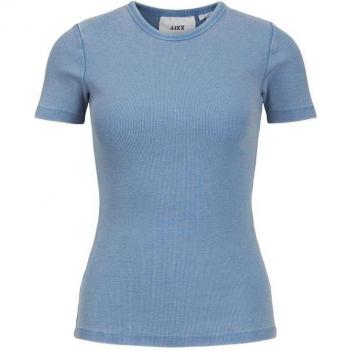 Camiseta Jack & Jones Jxfrankie Wash Ss Mujer Azul