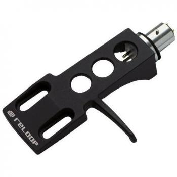 Reloop Black Aluminum Headshell for 1/2 Cartridge