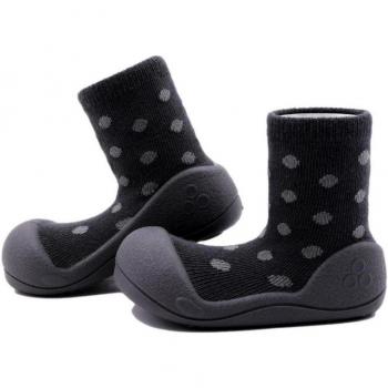 Zapatos de Primeros Pasos Attipas Dot Dot Charcoal Grey DOT01