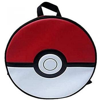 Mochila Pokeball Pokemon 31cm - Mochila de diseño Pokeball, dimensiones de 31 cm, fabricada en material resistente, con compartimentos espaciosos y cierre seguro, ideal para aficionados de Pokémon