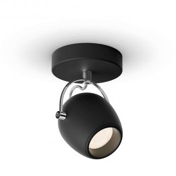 RIVANO single spot black 1x4.3W SELV