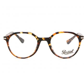Persol PO3253V 1081 Armazones para Hombre Tortoiseshell, Lentes Recetadas Para Hombre Tortoiseshell, Gafas Recetadas para Hombre Careyshell