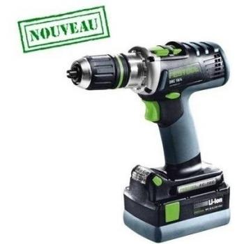 Festool DRC 18/4 Li 4 2 Plus - Taladro atornillador a batería Festool