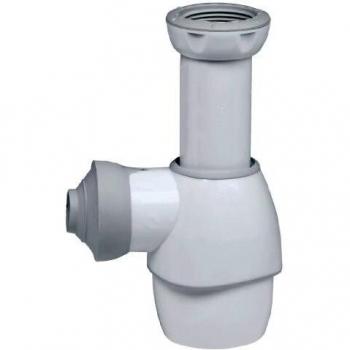 Sifón de lavabo universal WIRQUIN todo en uno blanco/gris 32-40mm
