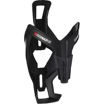 ELITE Resin Custom Race Plus-Jaula para Botellas, Unisex, Negro sigiloso, Talla única