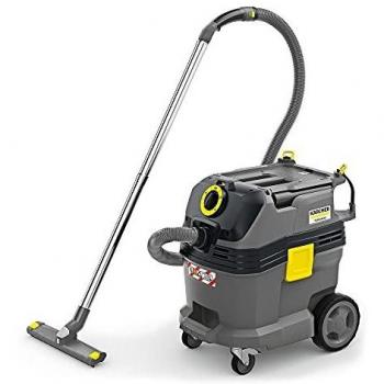Kärcher NT 30/1 Tact L Professional Wet/Dry Vacuum Cleaner, 1380 W, 30 L Capacity, Black/Grey/Yellow