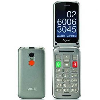 Gigaset Gl590 Grey Easy Phone Clamshell 2.8 Dual Sim