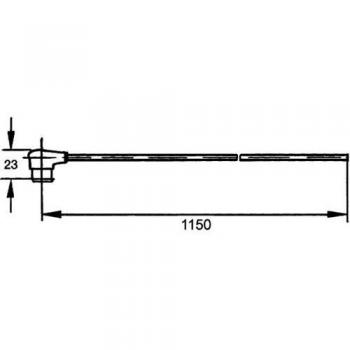 Tubo de conexión para retrovisor exterior HELLA 8KA 500 218-002