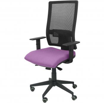 Silla de Oficina Horna Bali Lila sin Cabecero, Talla Única - Piqueras y Crespo