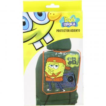 Bob Esponja BOB6031 Protector de Asiento Bob Pensativo, Color Rojo