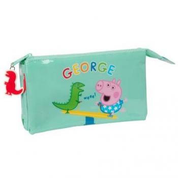 Portatodo triple Peppa Pig George