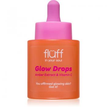 Fluff Glow Drops Brightening Serum with Vitamin C and Amber Extract 30 ml