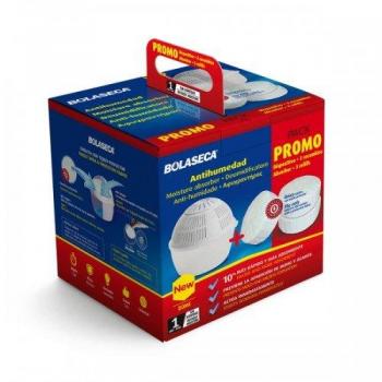BOLA ANTIHUMEDAD BOLASECA PACK DISPOSITIVO+3 RECAMBIOS + 3 FILTROS