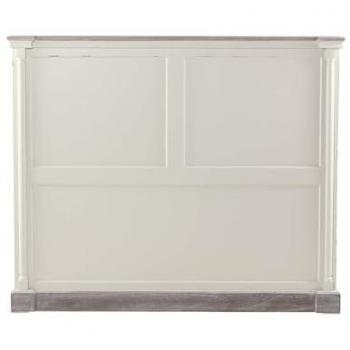 Cabecero Adda Home Madera Beige Natural 163x10x135 Cm - Elegante y Resistente