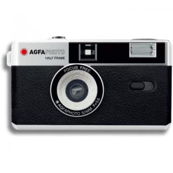 Agfa Cámara Analógica Reutilizable 35mm con Marco Negro