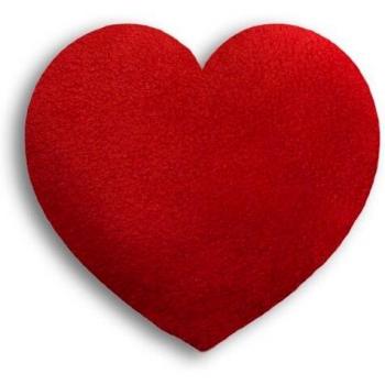 SACO TÉRMICO Leschi de semillas para microondas/para el dolor de estómago/Corazón, pequeño, rojo