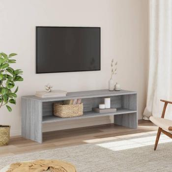 Soporte para TV de madera multicapa gris Sonoma 120x40x40 cm