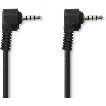 Cable de audio Nedis 3.5mm Av-Cable 2.0m BK