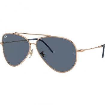Ray-Ban Aviator Reverse RB0101S 92023A Unisex Pilot Rose Gold Sunglasses
