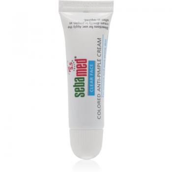 Sebamed Clear Face Colored Anti-pimple Cream, 10ml - Acne treatment cream with color for blemishes and imperfections, suitable for oily and acne-prone skin, non-comedogenic formula, provides coverage while treating breakouts