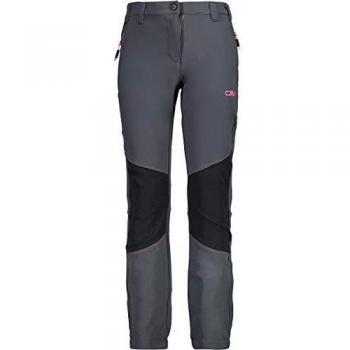CMP Campagnolo - Pantalones de senderismo para niña, color gris y tejido técnico gris 10 años