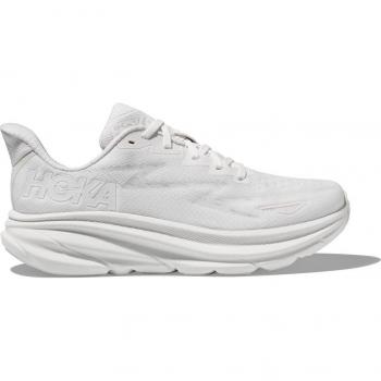 Hoka Clifton 9 - Men's Road Running Shoes - White - Size 8.5