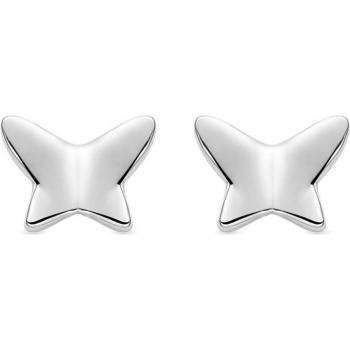 Pendientes Luxenter Africa Basic bañados en rodio