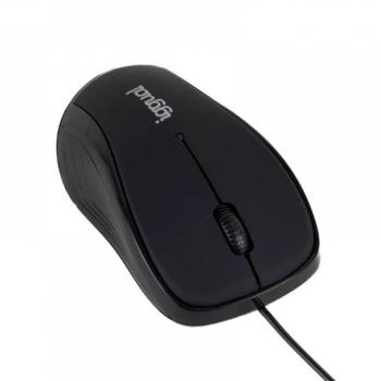Ratón óptico Iggual XS-KIDS 1600DPI Negro