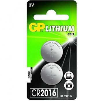 GP Batteries Lithium Cell CR2016 Single-Use Battery Litio 3 V - Pilas