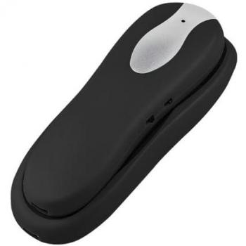 Teléfono Góndola Negro Kuken - Telefono de sobremesa, color negro, diseño clásico, con marcación por pulsos y tono, compatible con líneas analógicas, altavoz integrado, botón de re-dial y ajuste de volumen
