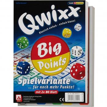 Qwixx Big Points - Bloques de expansión (2 unidades) para juego de dados