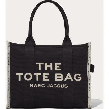 MARC JACOBS The Jacquard Large Tote Bag Black Female Size: One Size