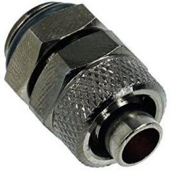 Black Nickel G1/4 Screw-On Fitting for 11/8mm (8x1.5mm) Tubing