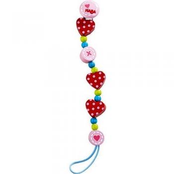 HABA - Cadena Doudou, con pequeños Corazones