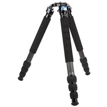 Trípode Profesional Sirui R-4214X de Carbono 10x, Altura Ajustable de 9 a 150 cm, Capacidad de Carga de 25 kg