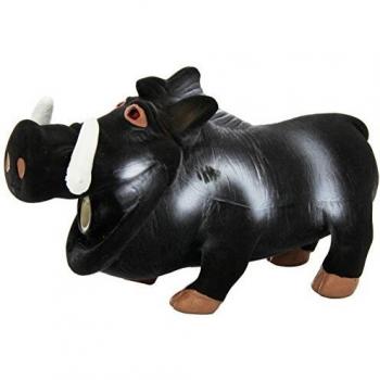 TRIXIE Jabalí Sonido original, Látex, Pesado, 18 cm, Negro, Perro