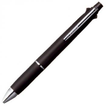 Uni Jetstream 0.5 mm Multi Pen and Pencil Set - Black Body, 5-in-1 Ballpoint and Mechanical Pencil